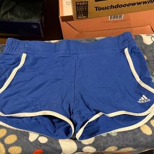 Adidas Women's Royal Blue Athletic Shorts
